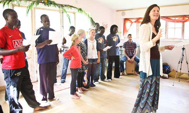 Practicing for Nandita's Dream